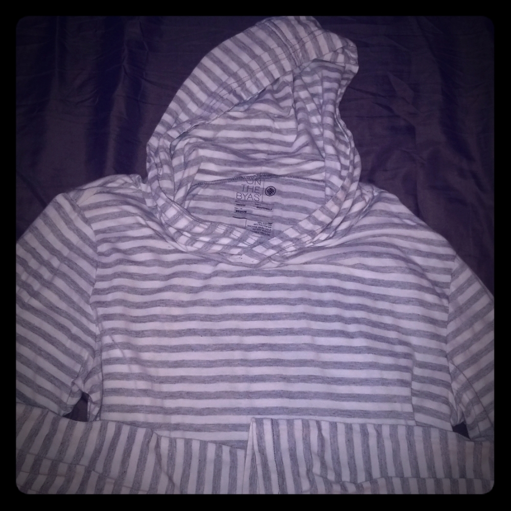 On The Byas mens long sleeve hoodie